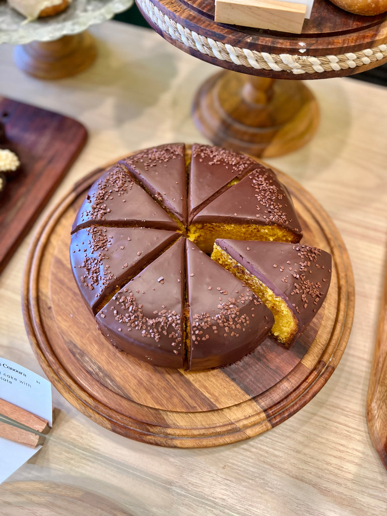 Bolo de Cenoura Com Chocolate - Carrot & Chocolate Cake