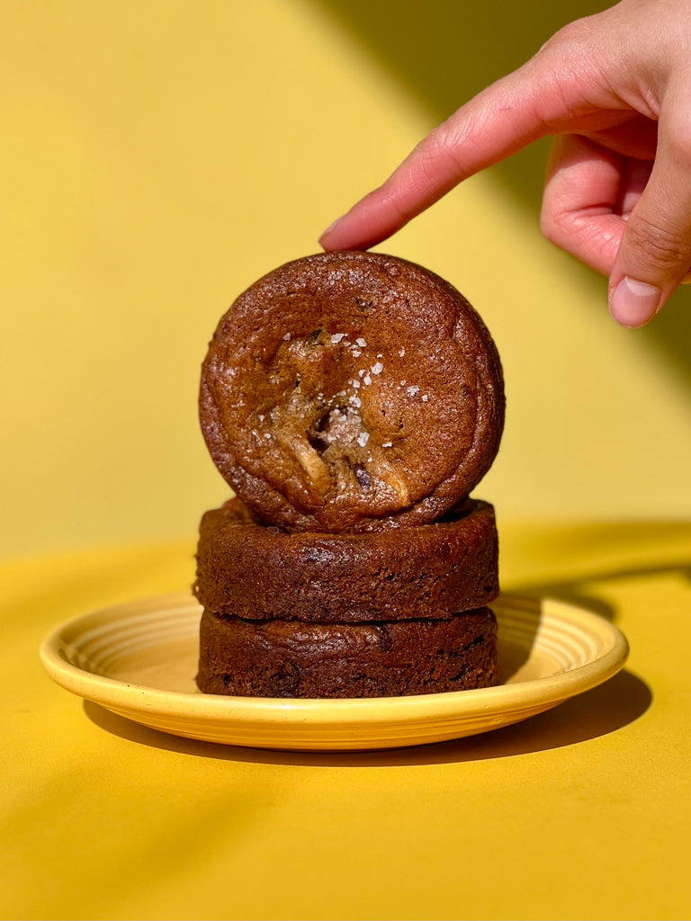 🍌 Banana, Dulce de Leche & Chocolate Chip Cookie
