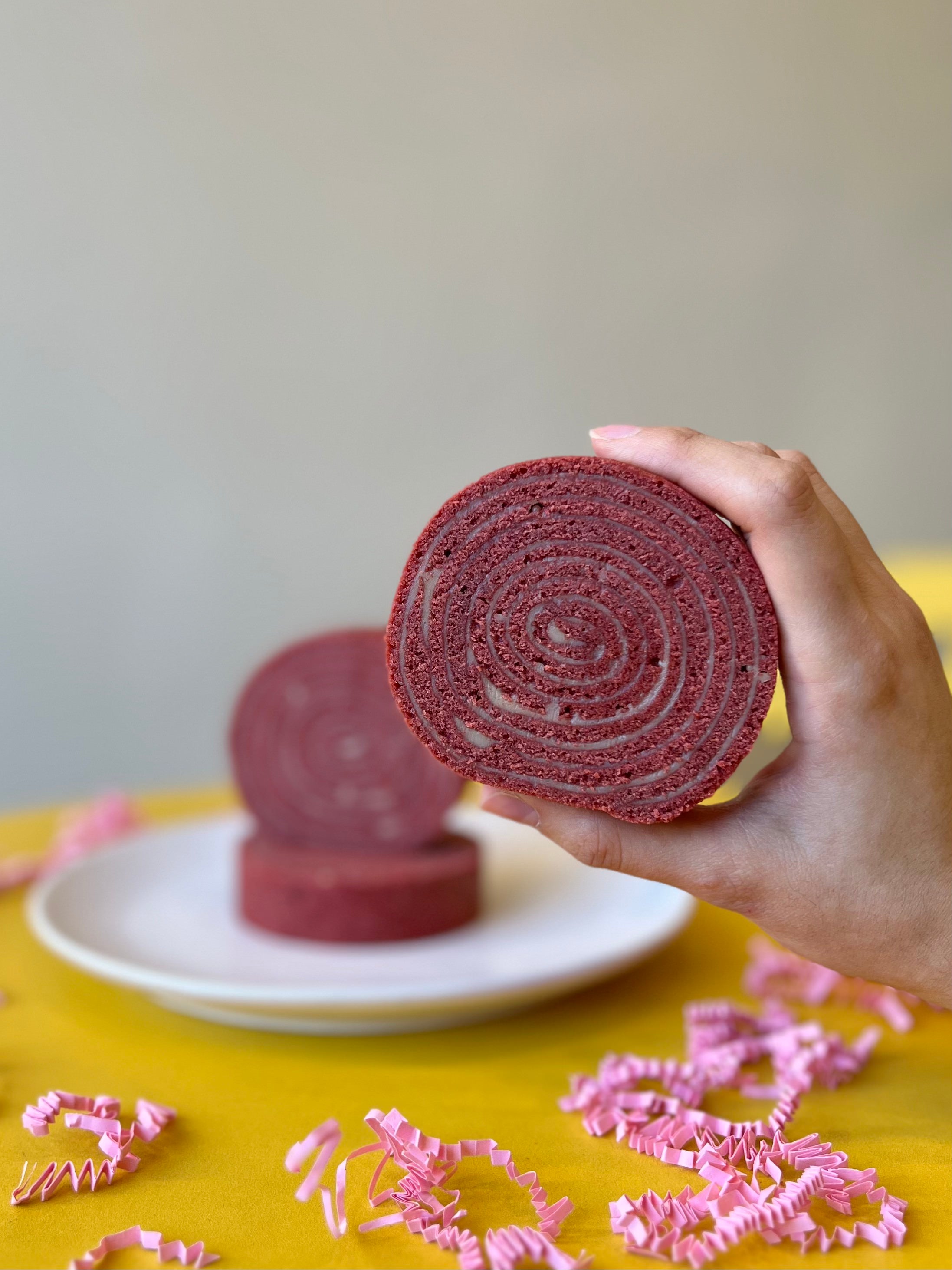 Flavor of the Month: Red Velvet Cake Roll 💞