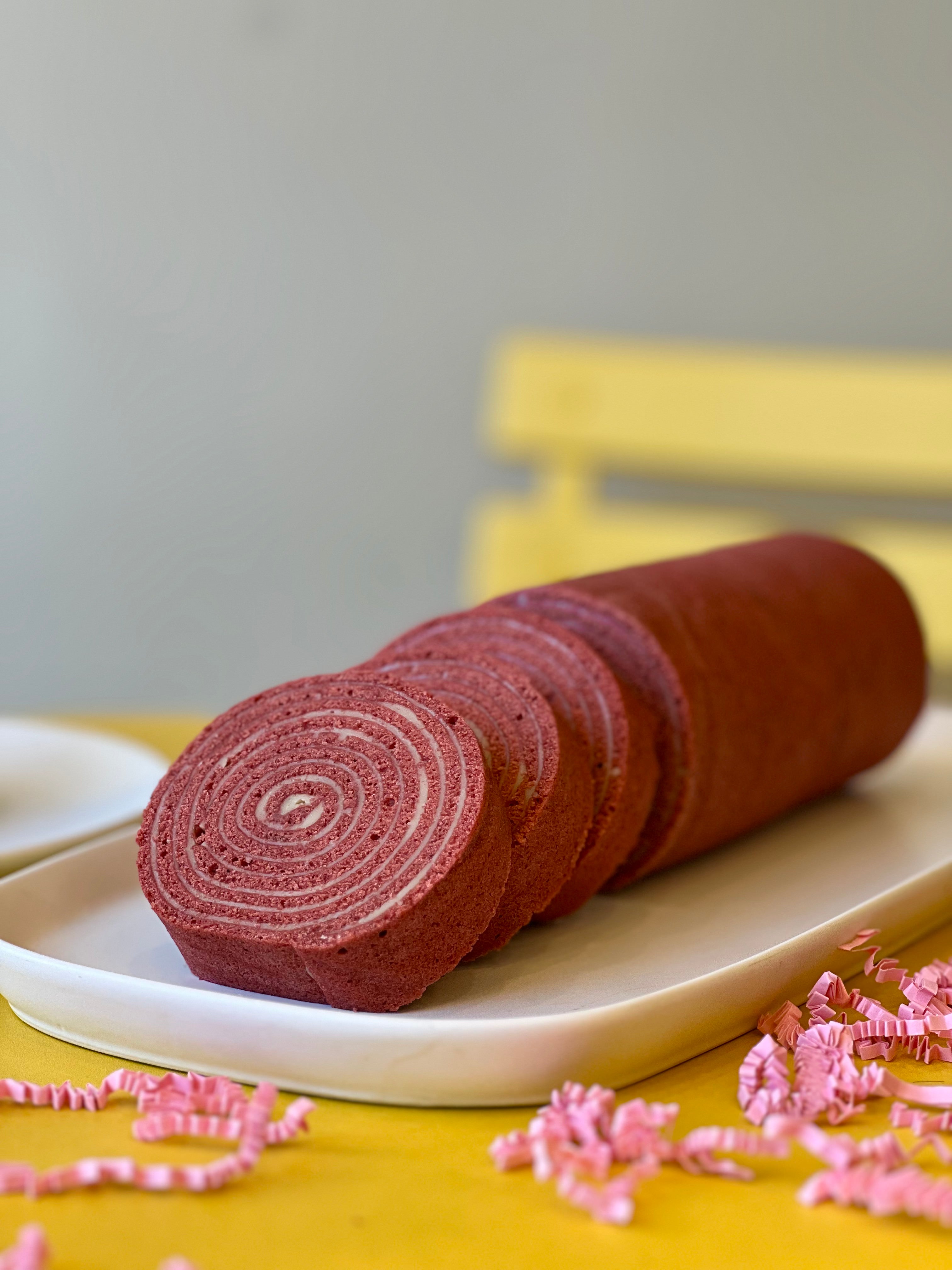Flavor of the Month: Red Velvet Cake Roll 💞