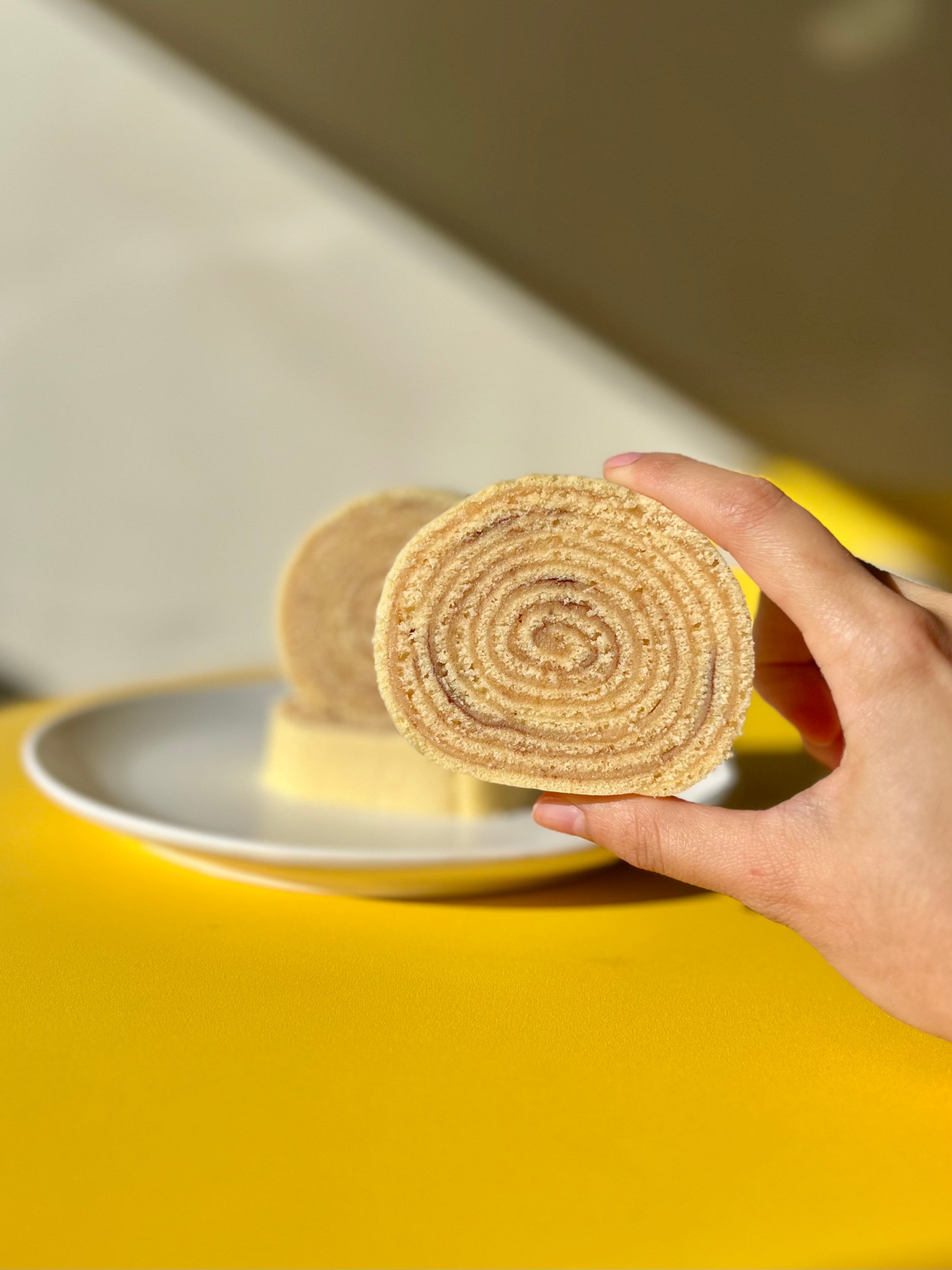 Banana 'Bread' Cake Roll