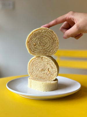 Peanut Butter (Paçoca) Cake Roll