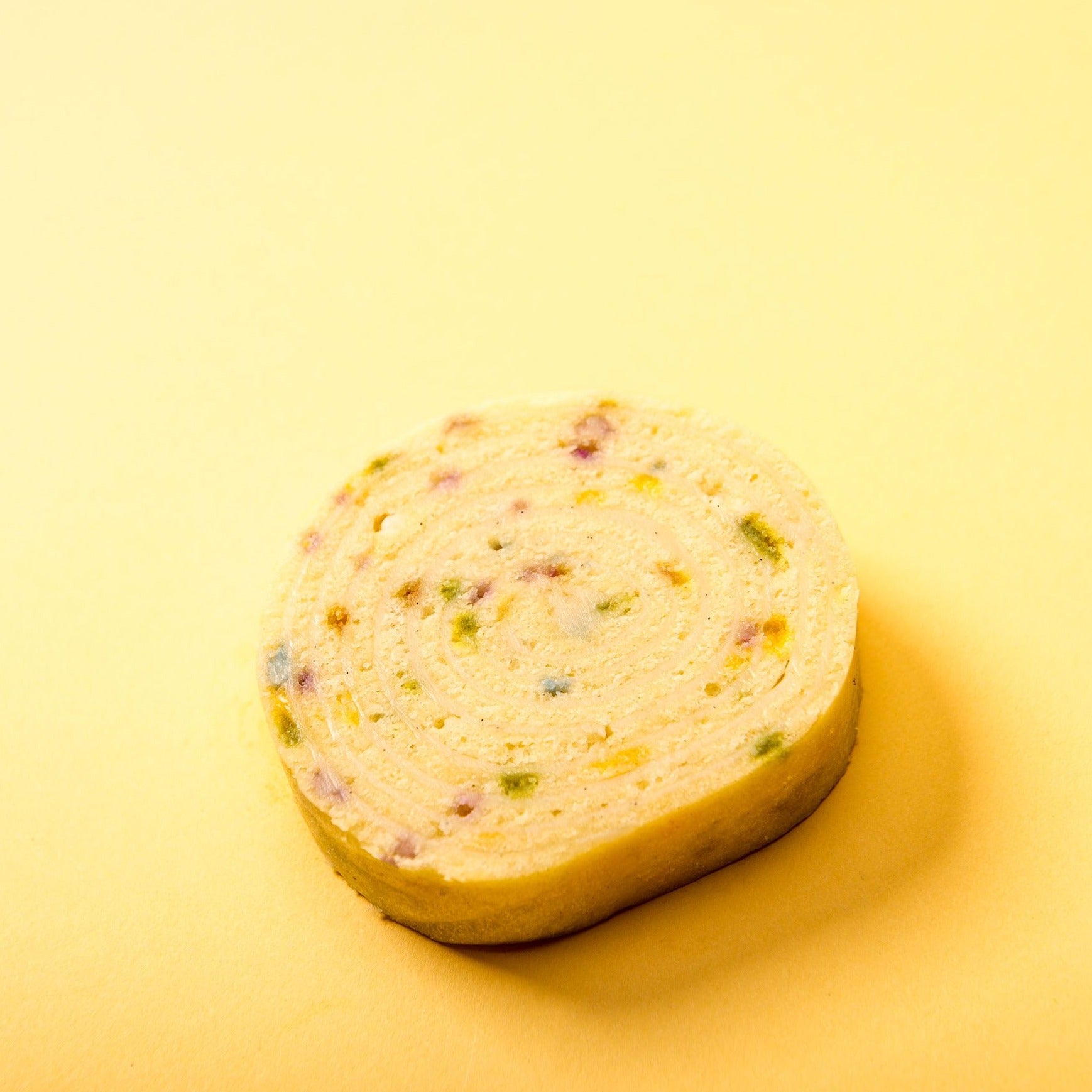 Vanilla Birthday Cake Roll Kouklet